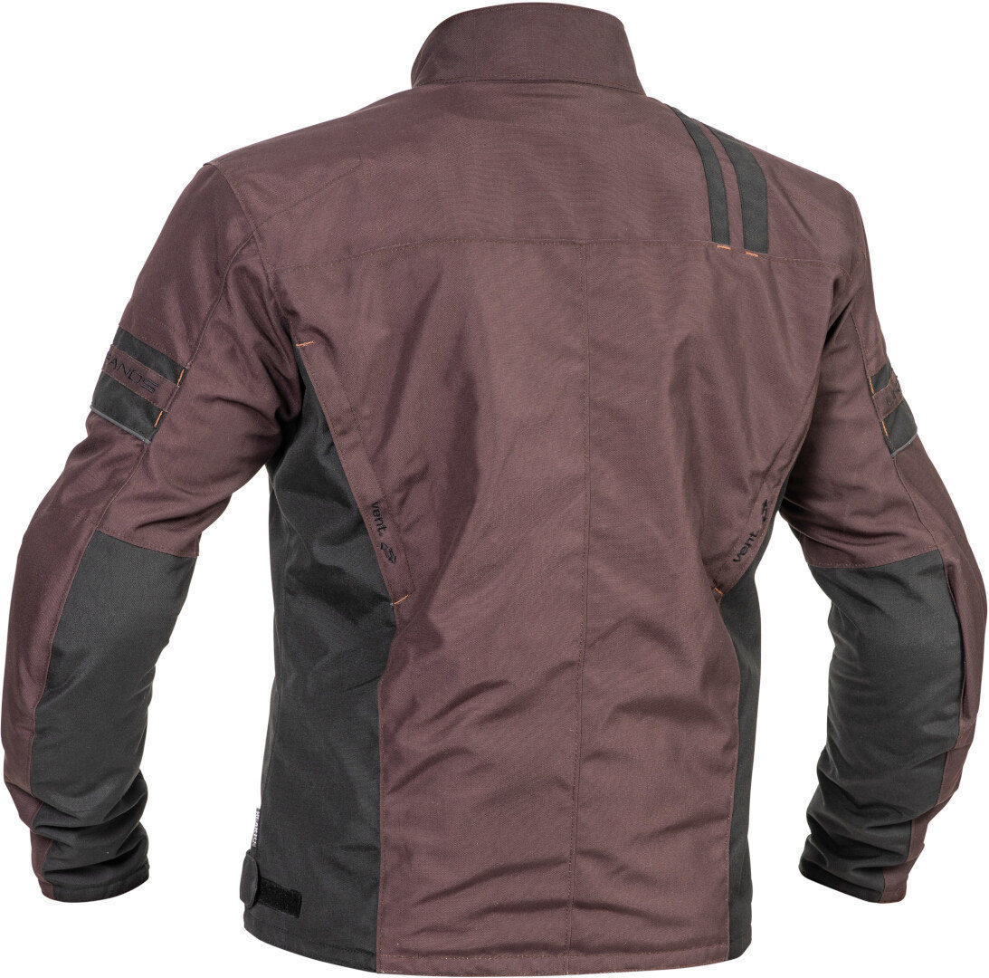 Lindstrands Lysvik waterproof Motorcycle Textile Jacket brown 58 Figure 2