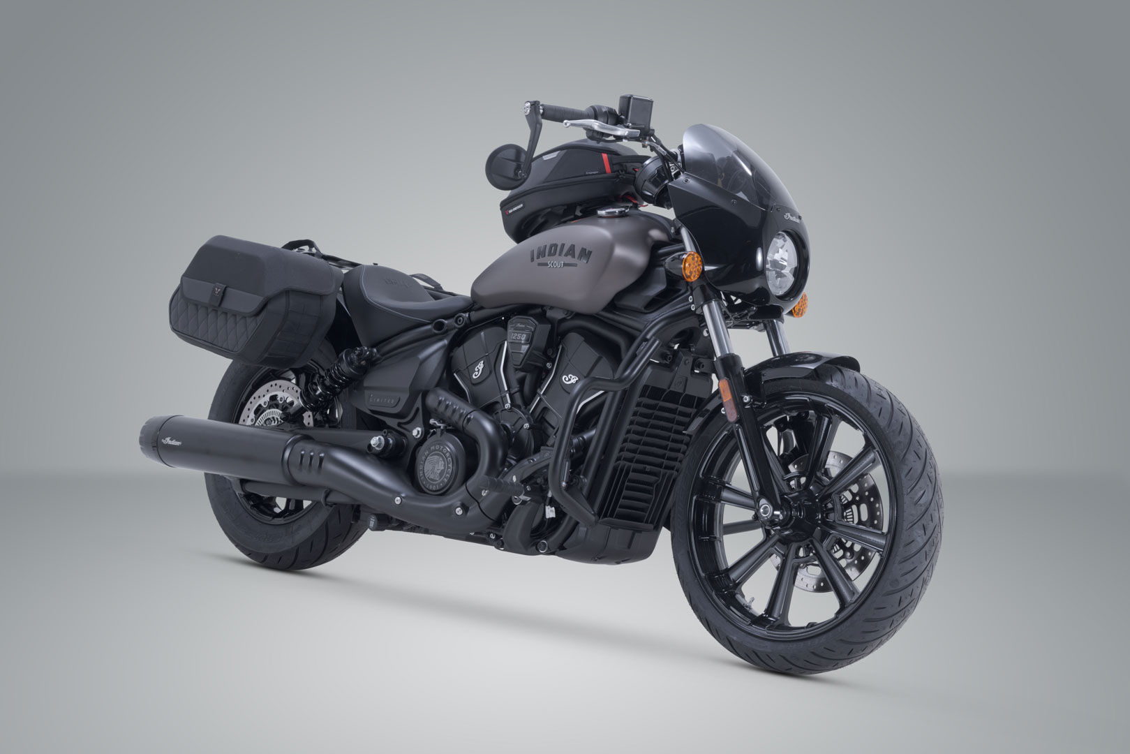 SW-Motech SLH sidobärare LH1 vänster - Indian Scout modeller (24-). Figur 2