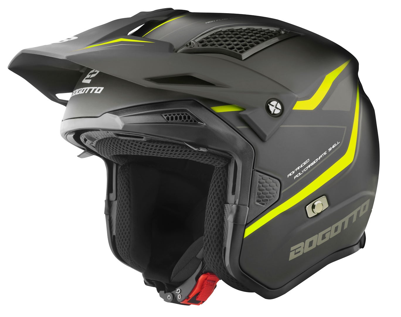 Bogotto Radic WN-ST Casco giallo/nero L Figura 15