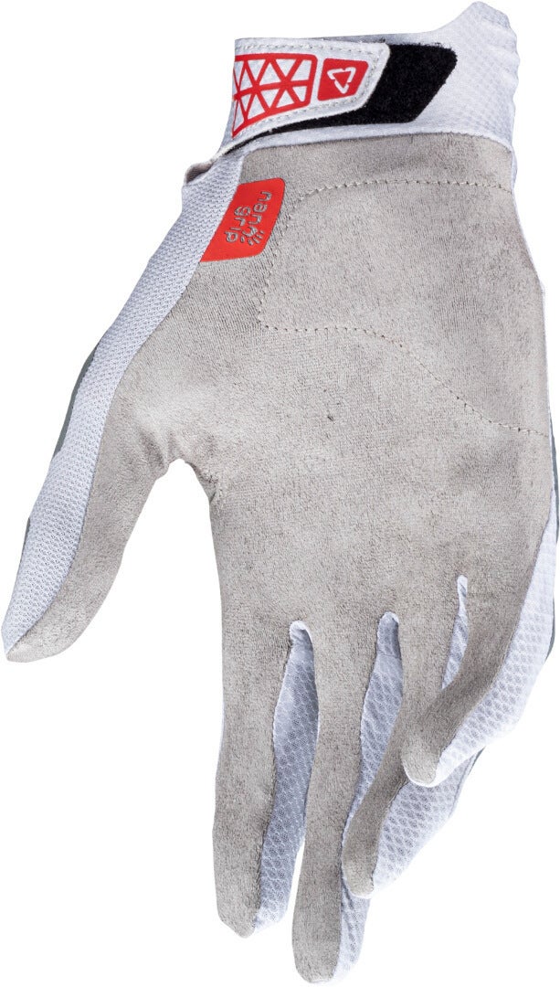Leatt Moto 4.5 Lite Motocross handsker hvid/grå XL Figur 6
