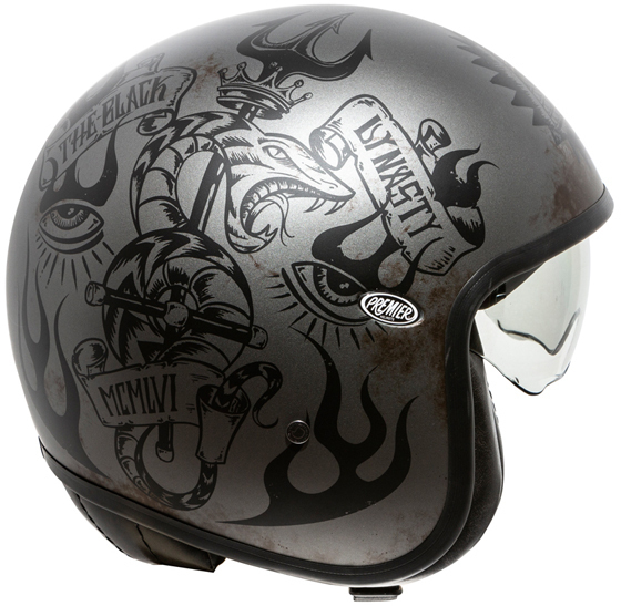 Premier Vintage BD Chromed Titanium Capacete a jato XL (61) Figura 3
