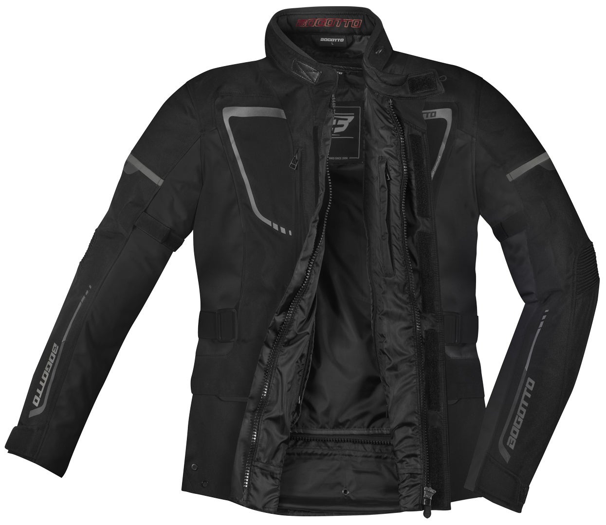 Bogotto Azury 2in1 waterproof Motorcycle Textile Jacket black 5XL Figure 3
