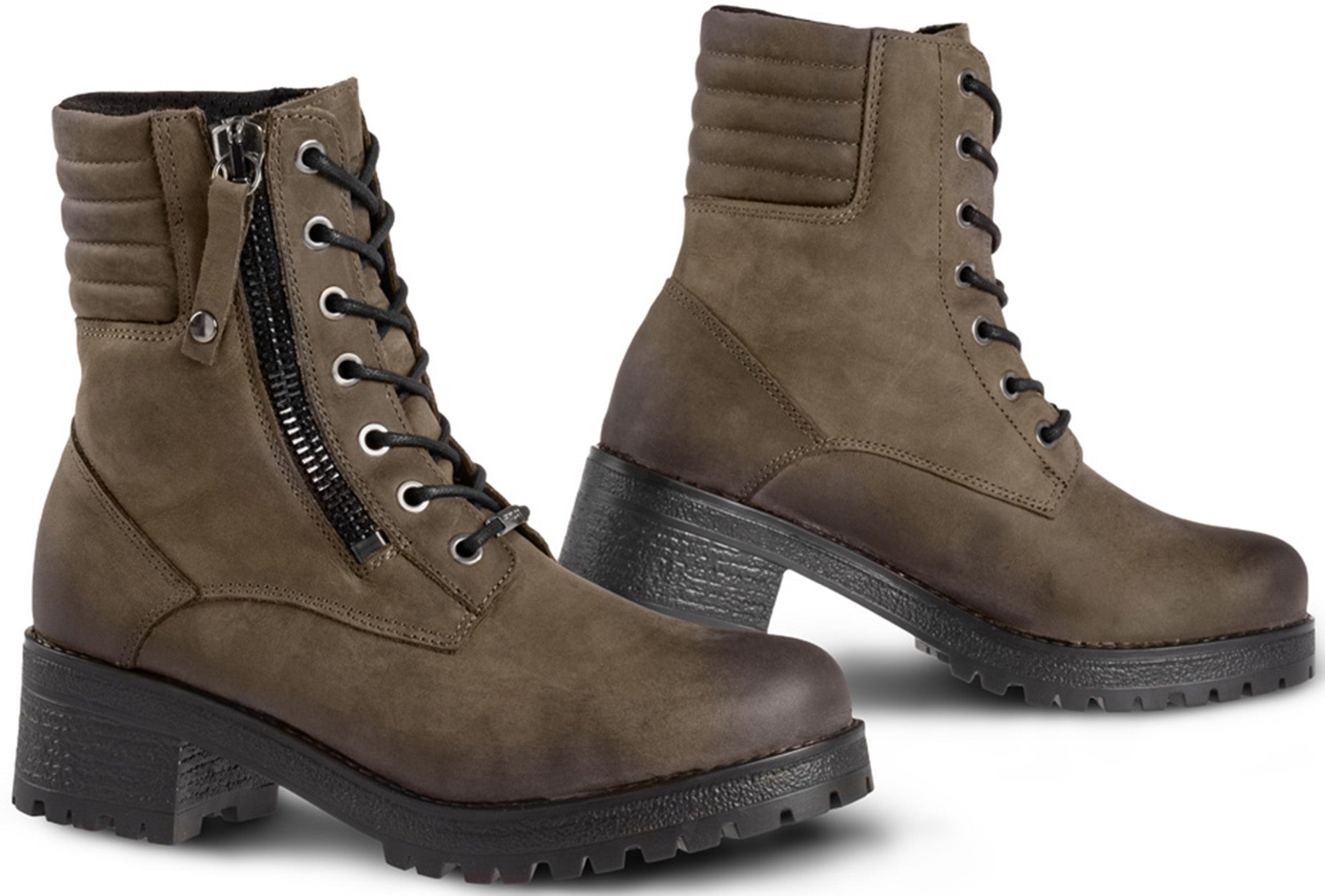 Falco Misty 2 waterdichte dames motorlaarzen Leger 39 Figuur 1