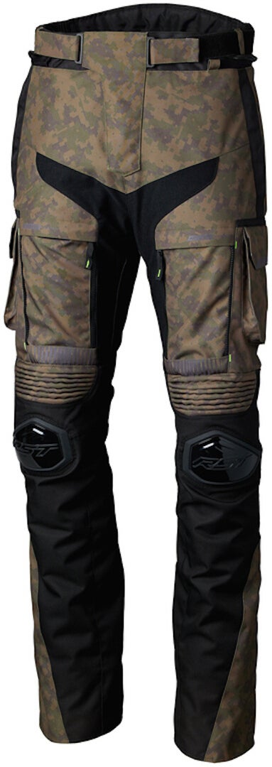 RST Pro Series Ranger Motorcykel Tekstil Bukser sort/grøn 3XL Figur 1