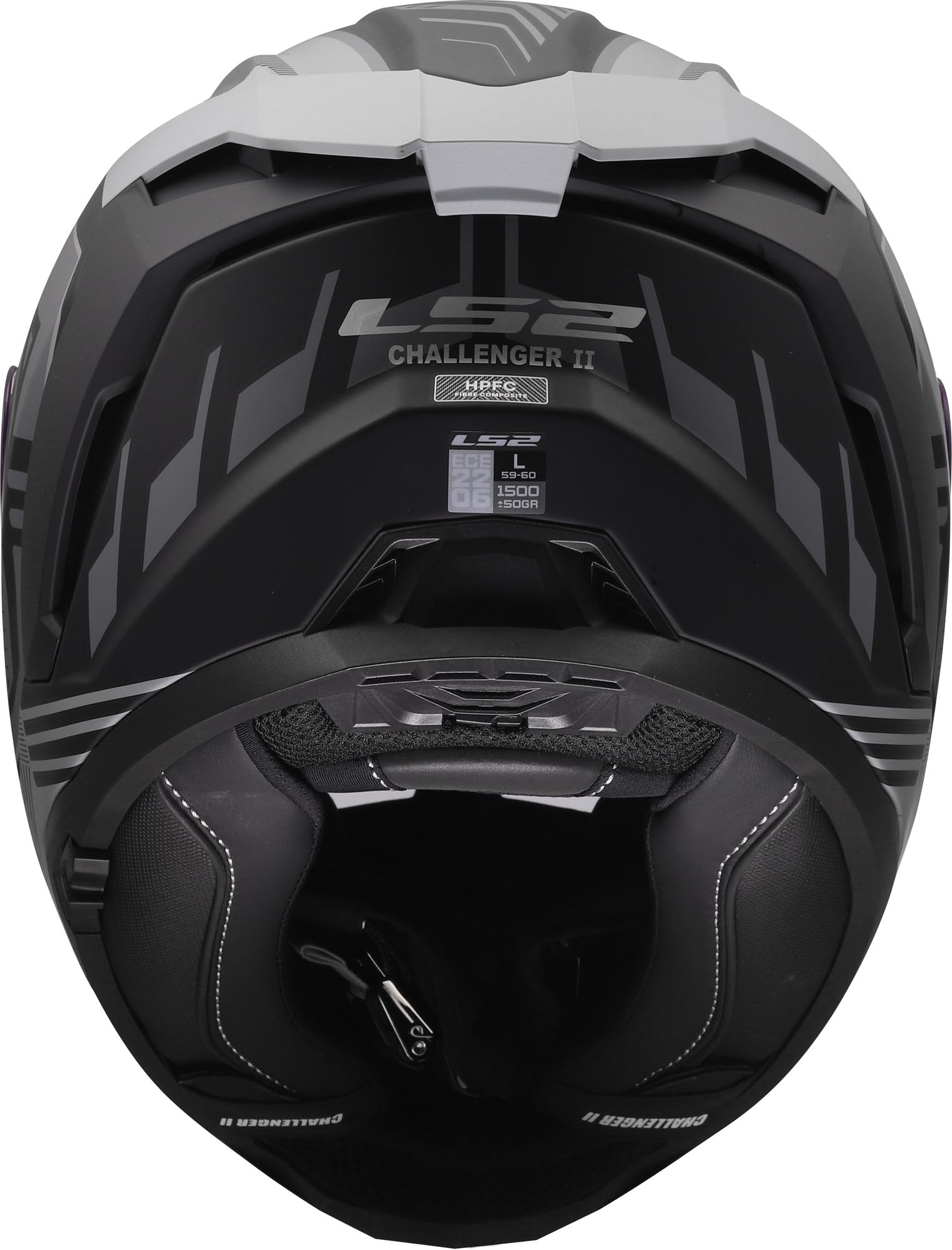 LS2 FF817 Challenger II Dravix 頭盔 灰色 XL（61/62） 圖4