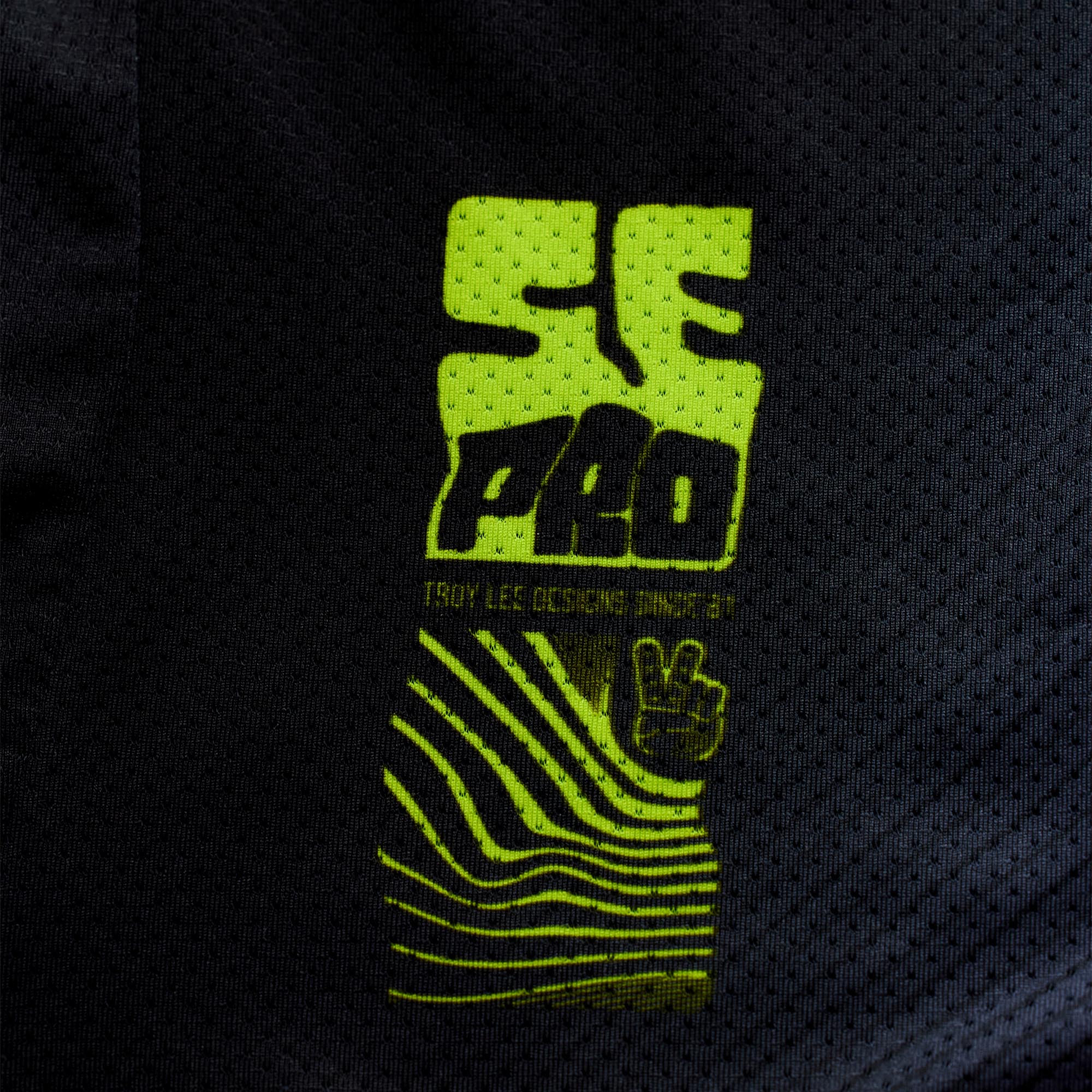Troy Lee Designs SE Pro Wander Motocross-trui zwart/paars/neon geel XL Figuur 6