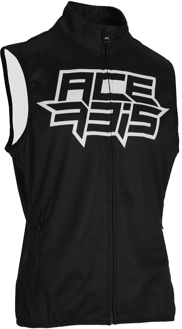 Acerbis Linear Softshell waterproof Motocross Vest black/white L Figure 1