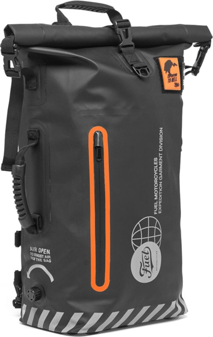 Fuel Expedition Mochila preto/laranja Figura 1
