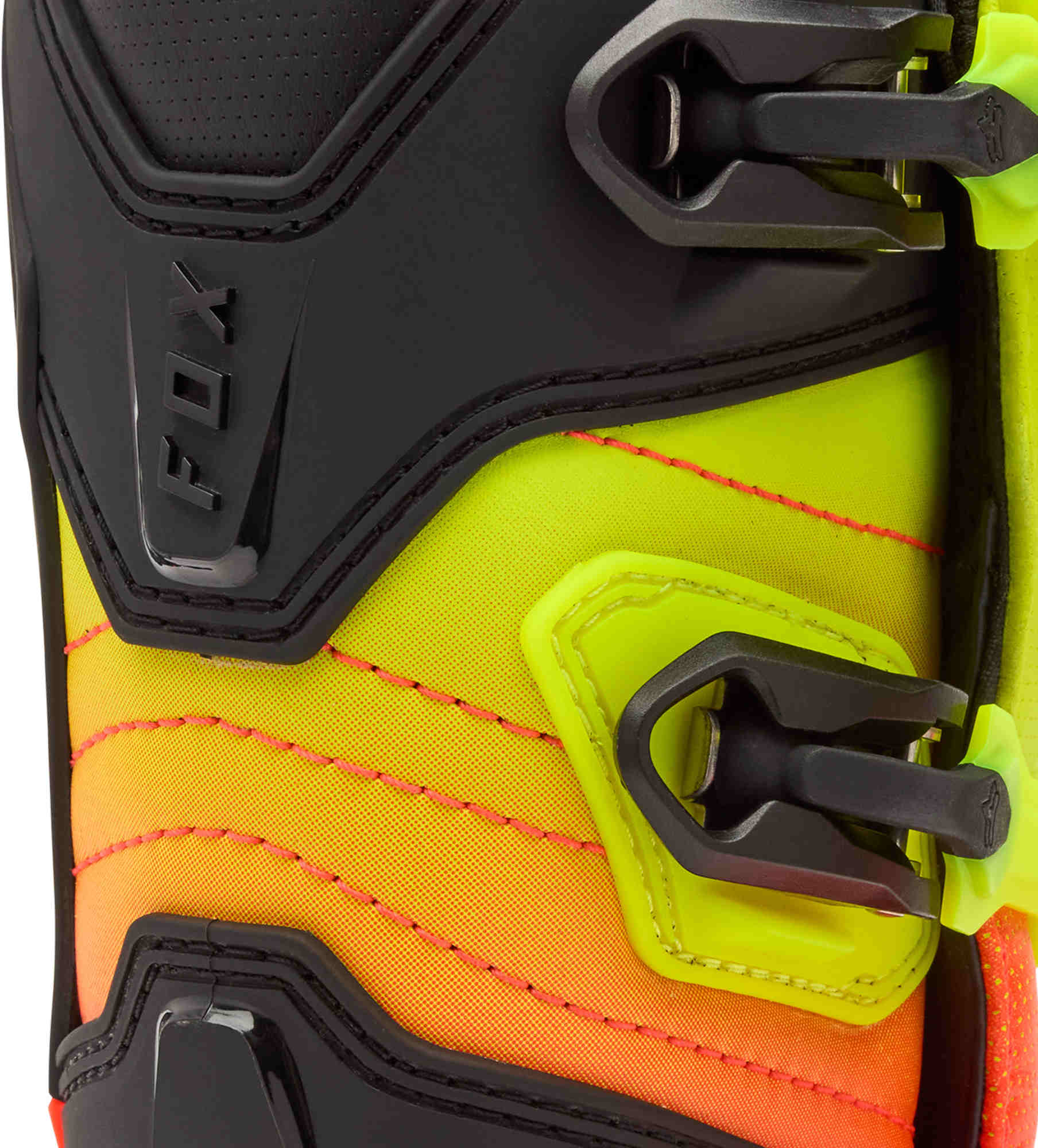 FOX Comp Jugend Motocross Stiefel orange/gelb 3 Abbildung 8