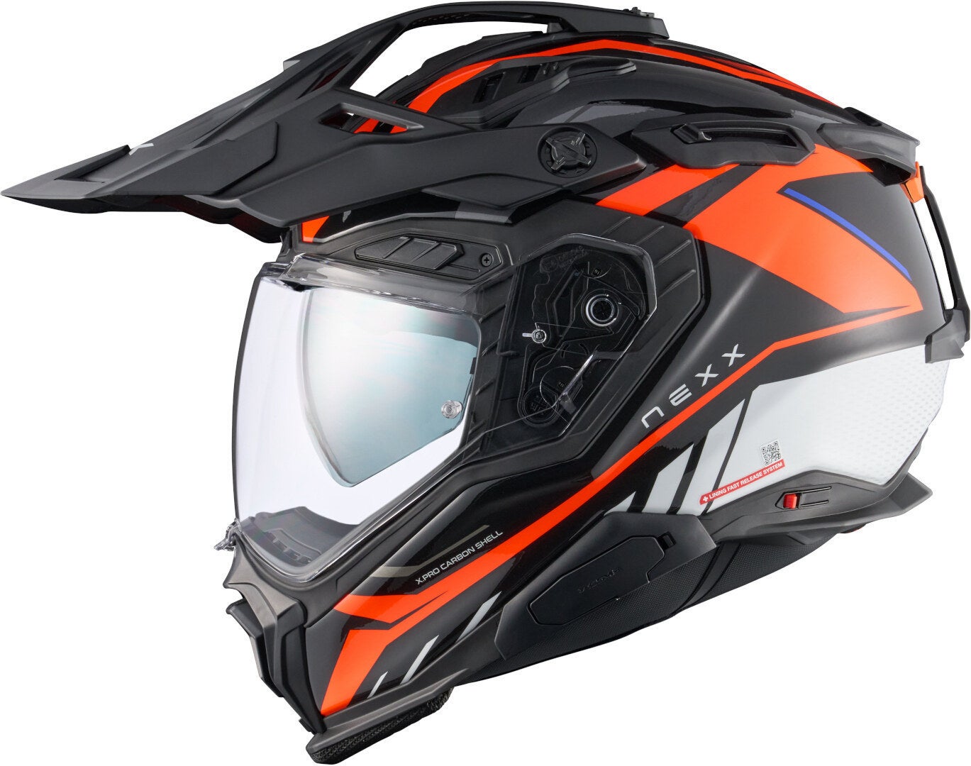 Nexx X.WED 3 Gobi Casque de motocross orange/blanc XS (53/54) Figure 3