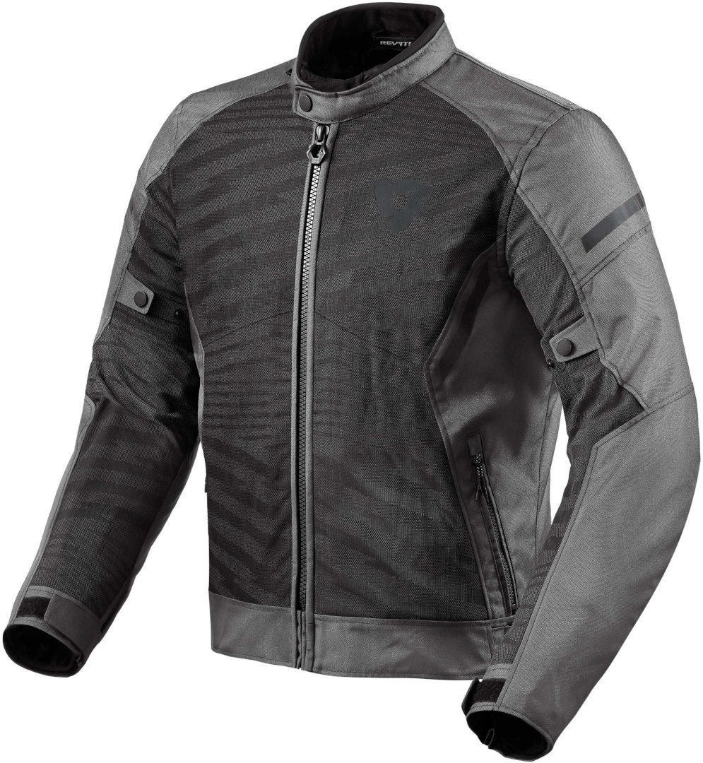 Revit Torque 2 H2O Motorcykel Textil Jacka Svart/grå S Figur 1