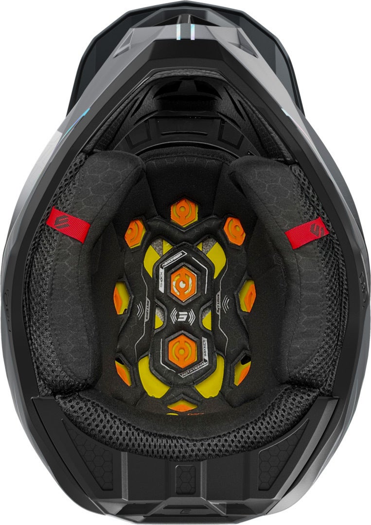 Side view of Shot Lite Challenger Motocross Helmet