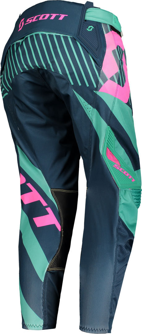 Scott 450 Patchwork Calças de motocross azul 36 Figura 2