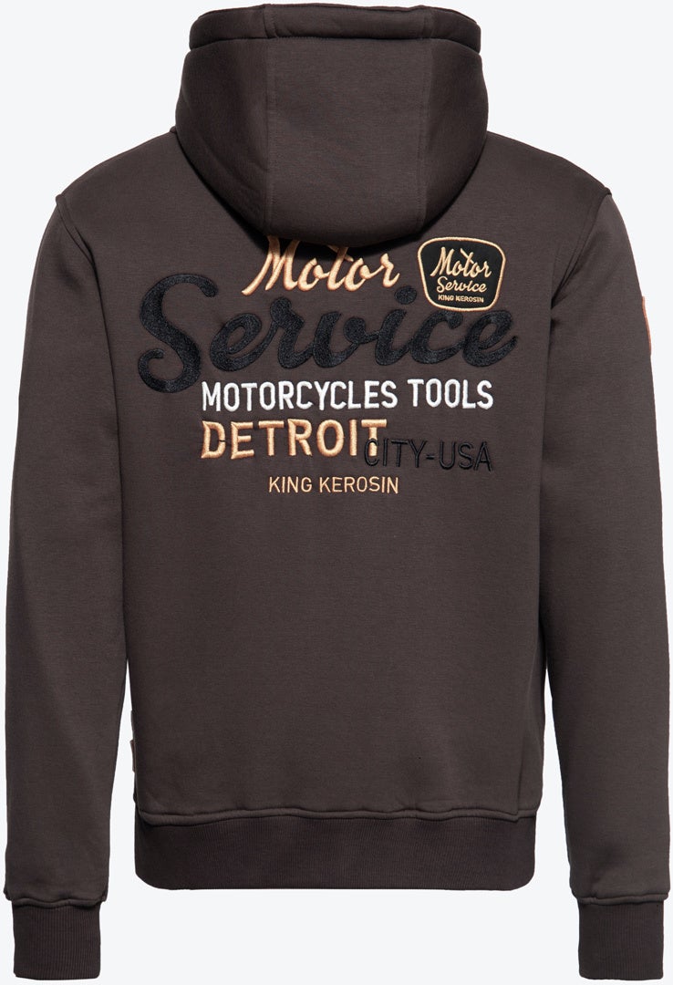 King Kerosin Detroit Motor Service Adventure Jacket XXL Figure 2
