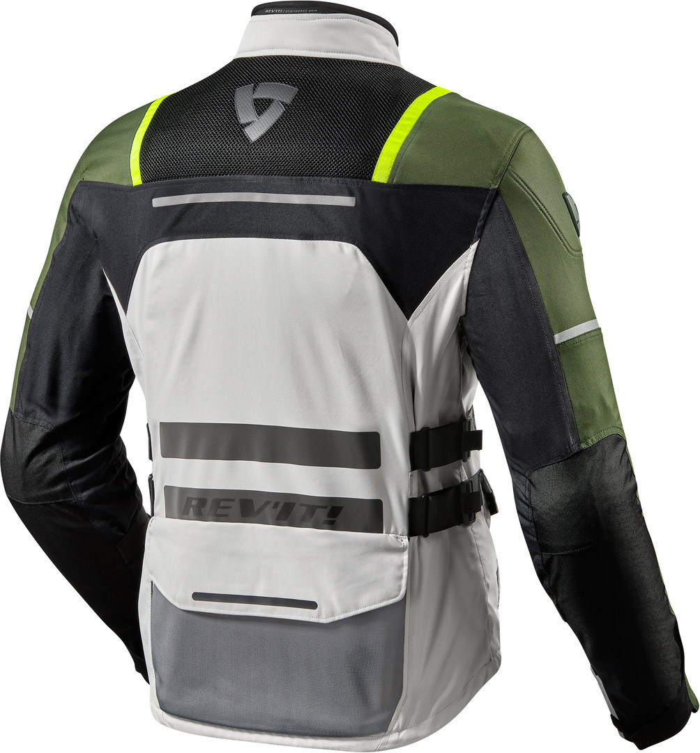 Revit Offtrack Jachetă textilă pentru motociclete gri/verde M Figura 2