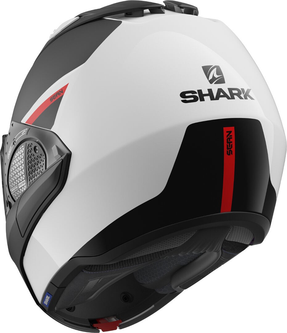 Shark Evo-GT Sean Casco bianco/nero/rosso L (59/60) Figura 5