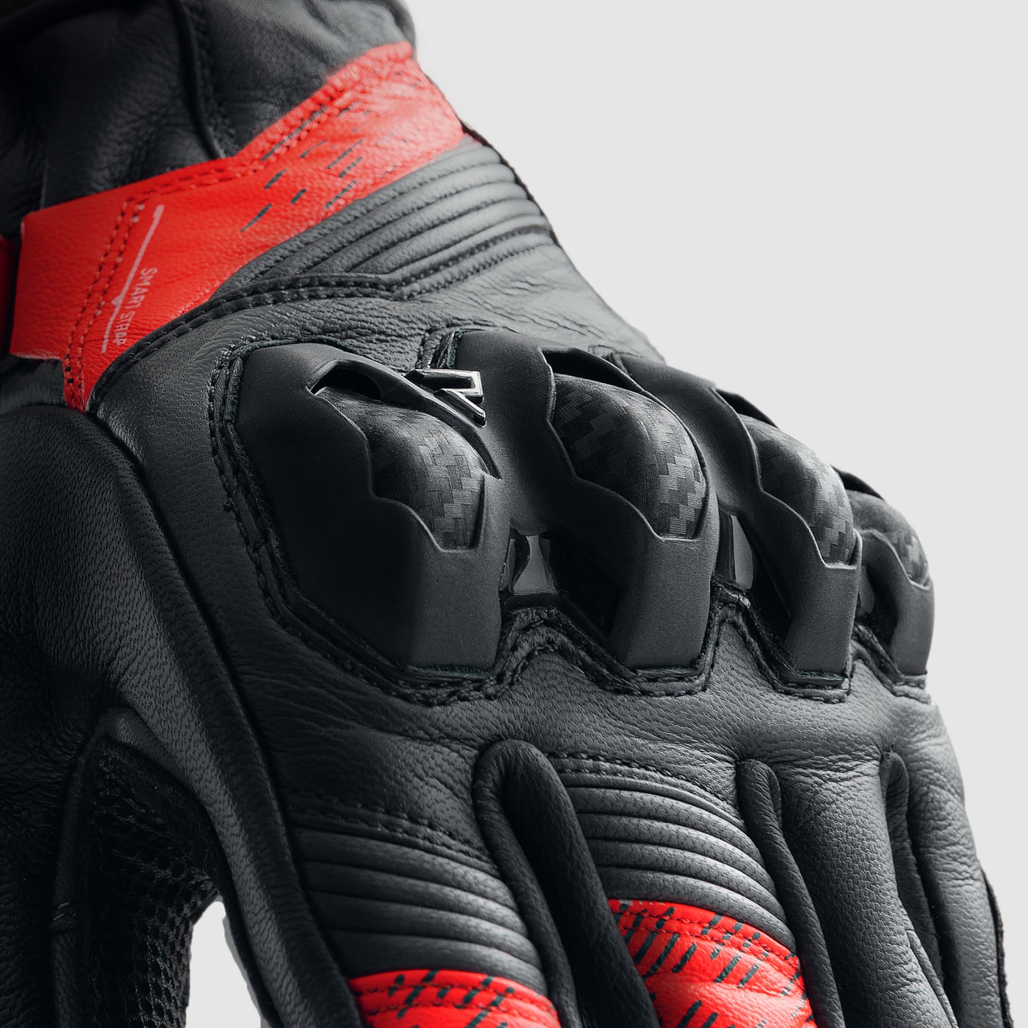 Rebelhorn Viper Motorhandschoenen zwart/grijs/rood XL Figuur 3