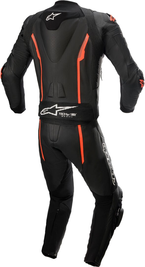 Alpinestars Missile V2 Two Piece Motorcycle Leather Suit black/red 52 Figure 2