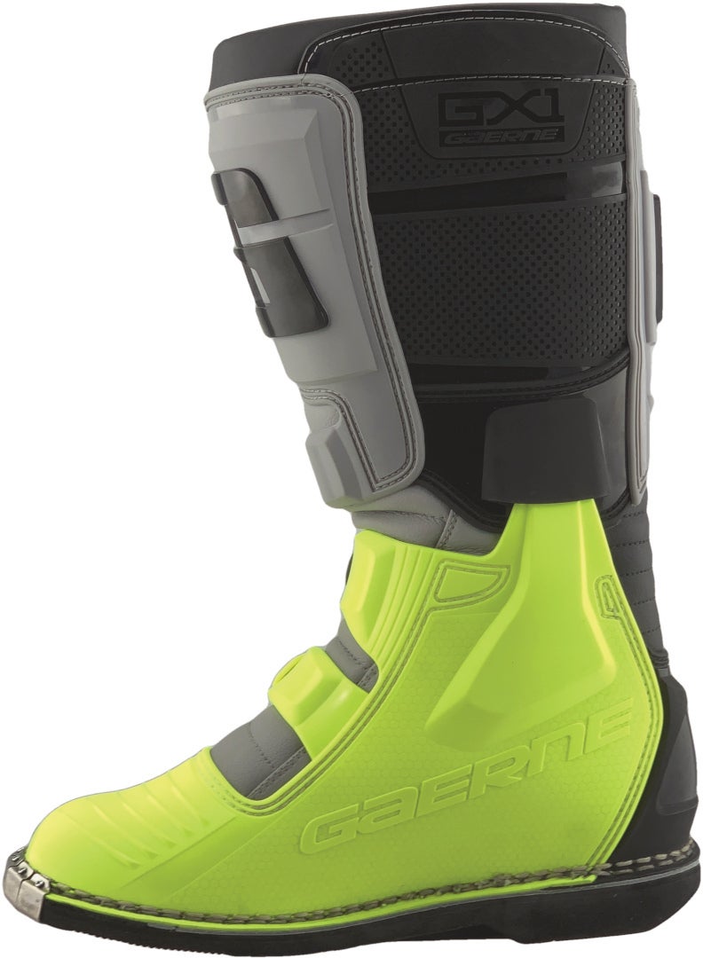 Gaerne GX-1 Goodyear Motocross støvler sort/grå/gul 43 Figur 2