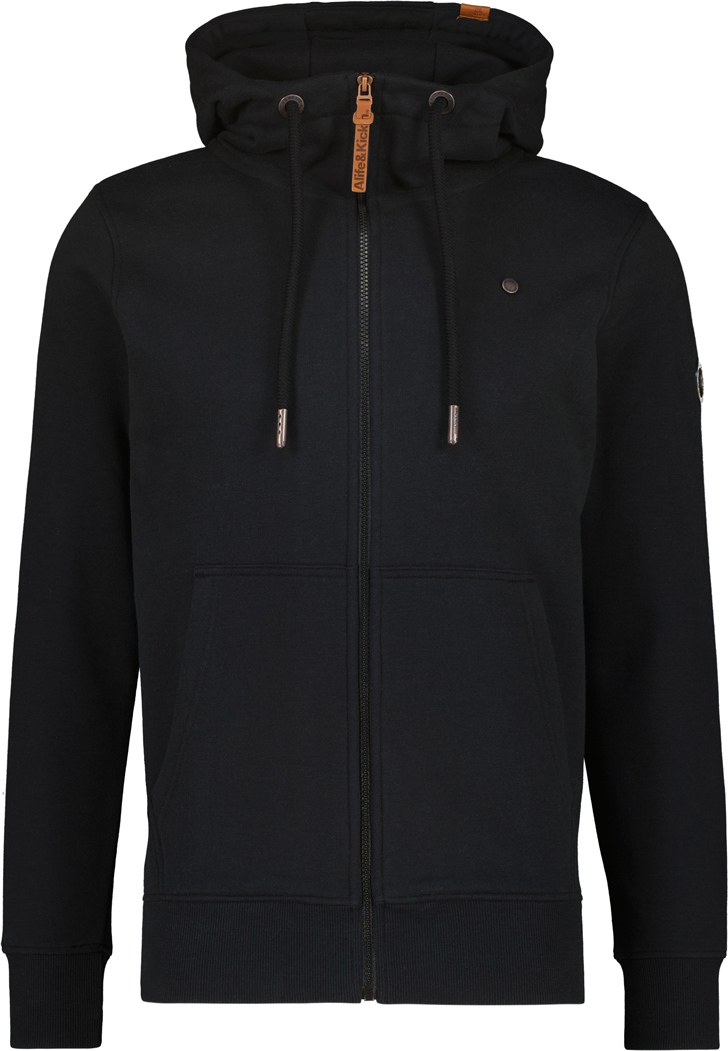 Alife And Kickin TrasherAK A Zip Hoodie Hanorac cu fermoar negru 3XL Figura 1
