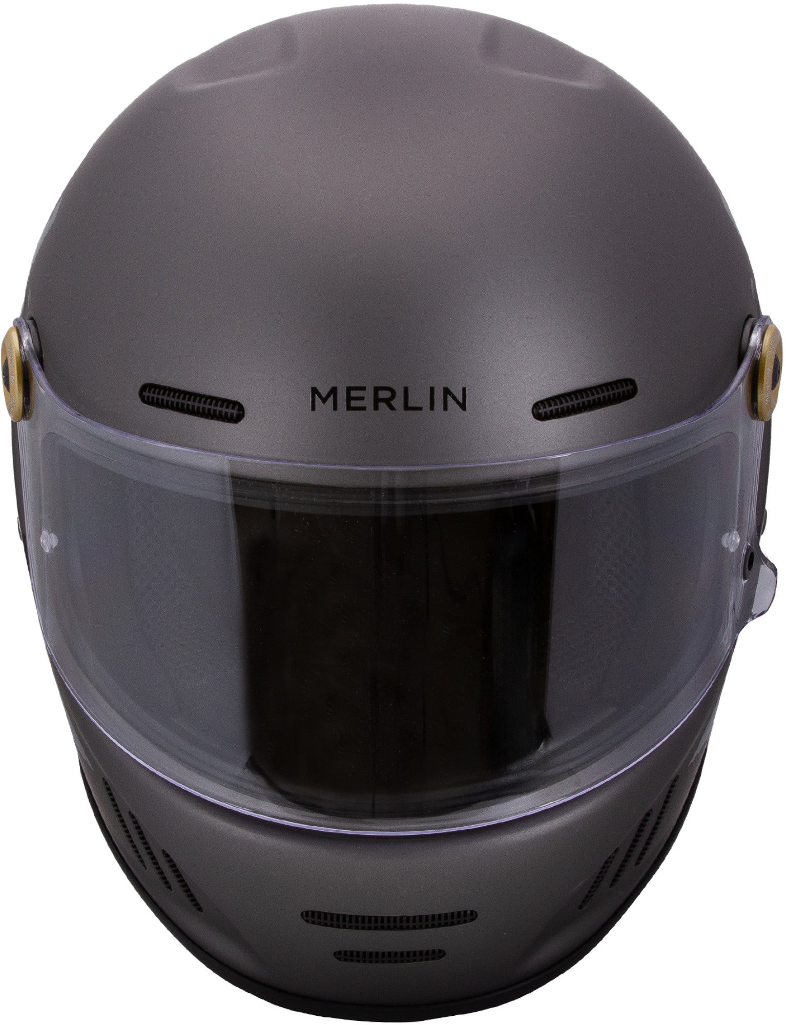 Side view of Merlin Revival Vintage Union Helmet