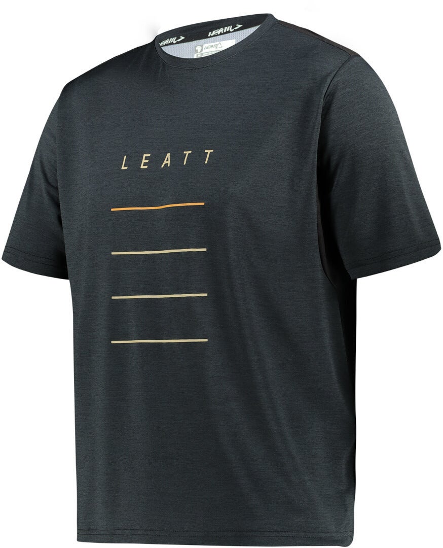 Leatt MTB Trail 1.0 Line Short Fiets Jersey Zwart XL Figuur 2