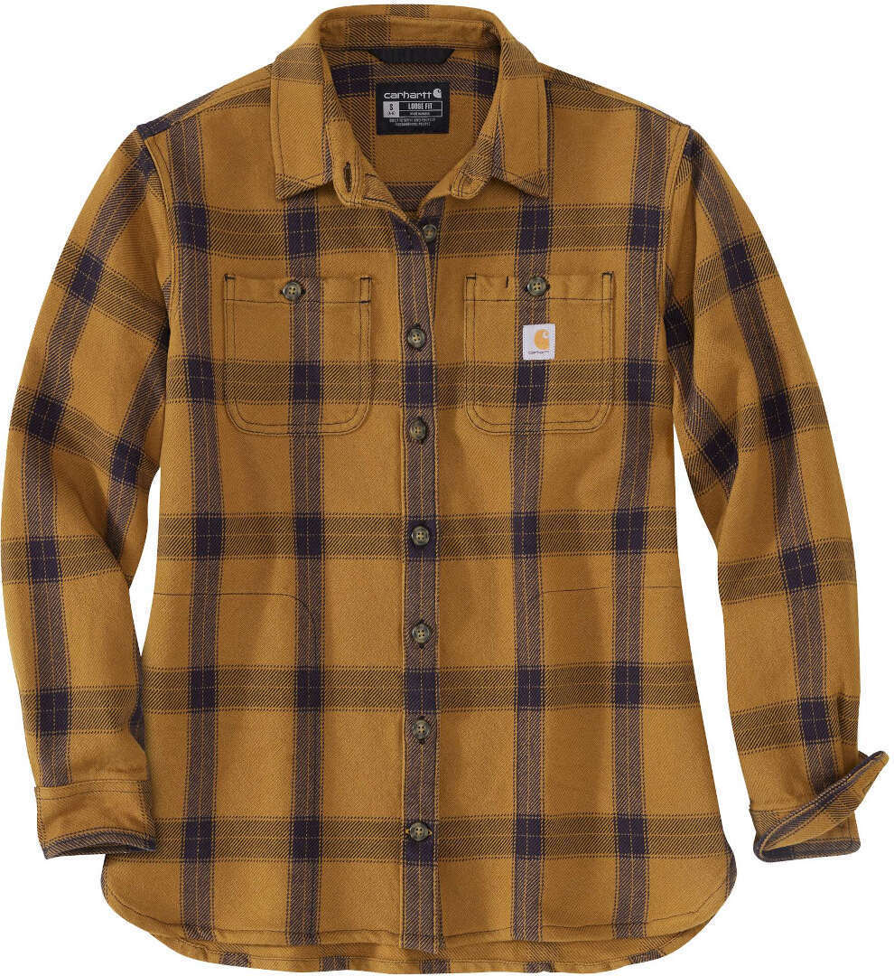 Carhartt Heavyweight Twill Camicia Da Donna marrone M Figura 1