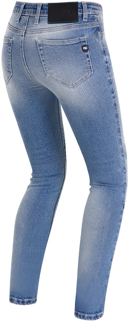 PMJ Ginevra Damen Motorradjeans hellblau 28 Abbildung 2