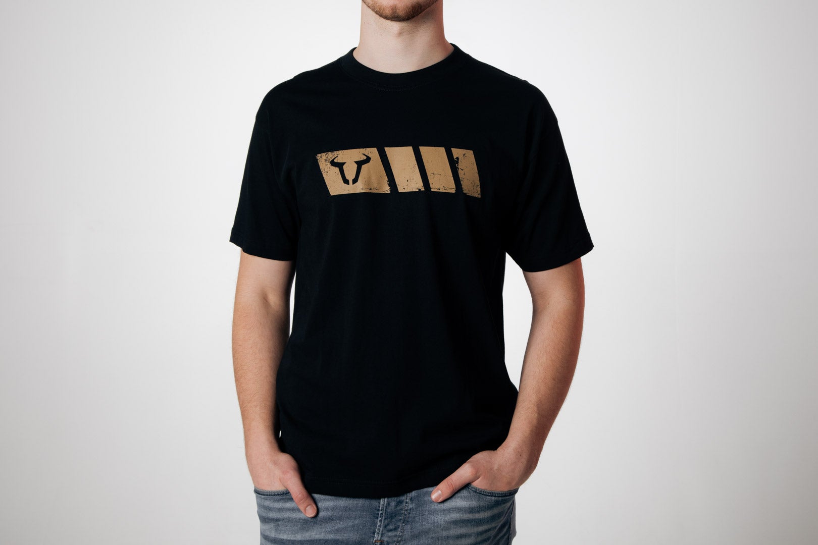 Sw_motech Men's Black Sw-Motech T-Shirt - Legend Gear. Size S.