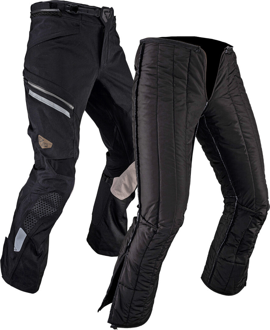 Leatt ADV DriTour 7.5 waterproof Motorcycle Textile Pants dark grey L Figure 2