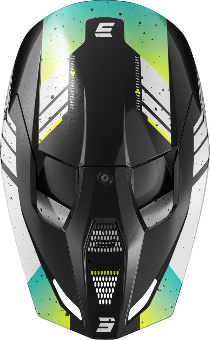Shot Furious Mirage Casco da motocross nero/bianco/giallo XXL (63/64) Figura 2