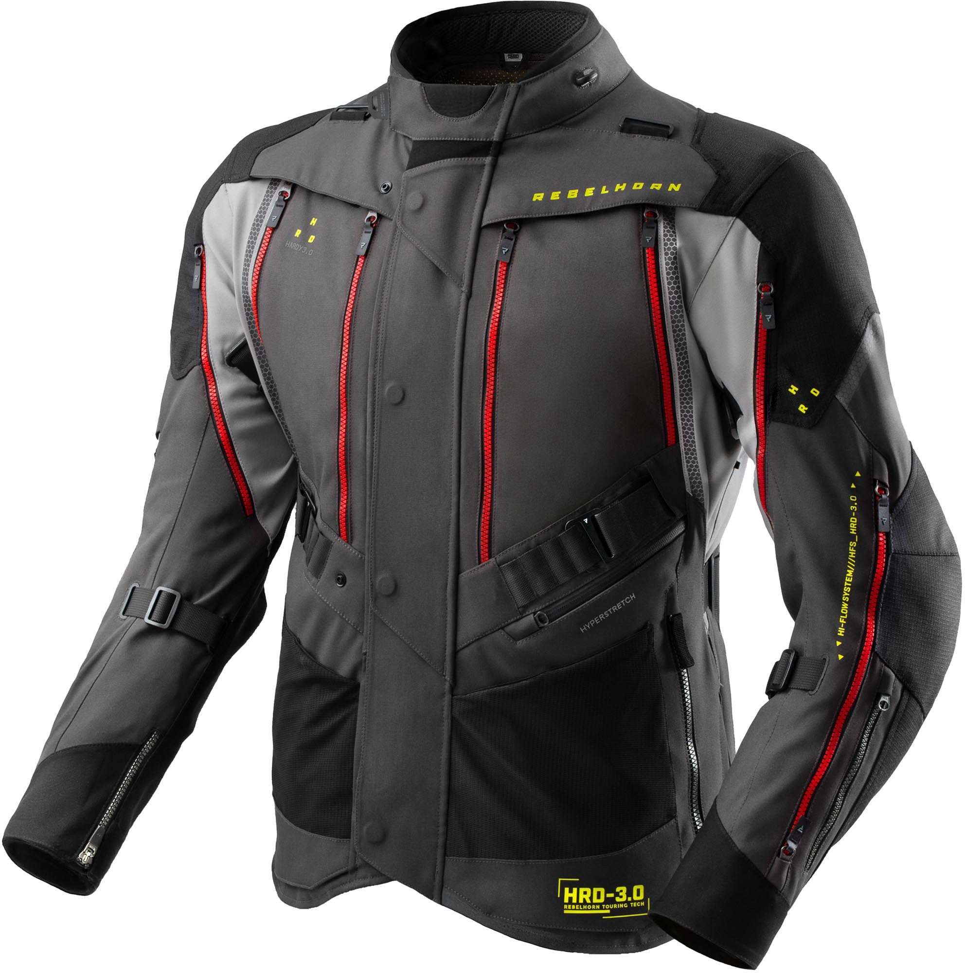Rebelhorn Hardy 3.0 waterproof Motorcycle Textile Jacket-image-795098325