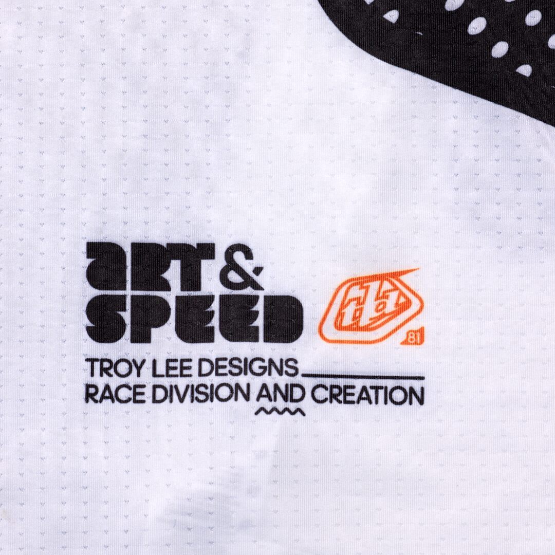 Troy Lee Designs SE Ultra Optic Maglia da motocross nero/bianco/rosso/giallo M Figura 7