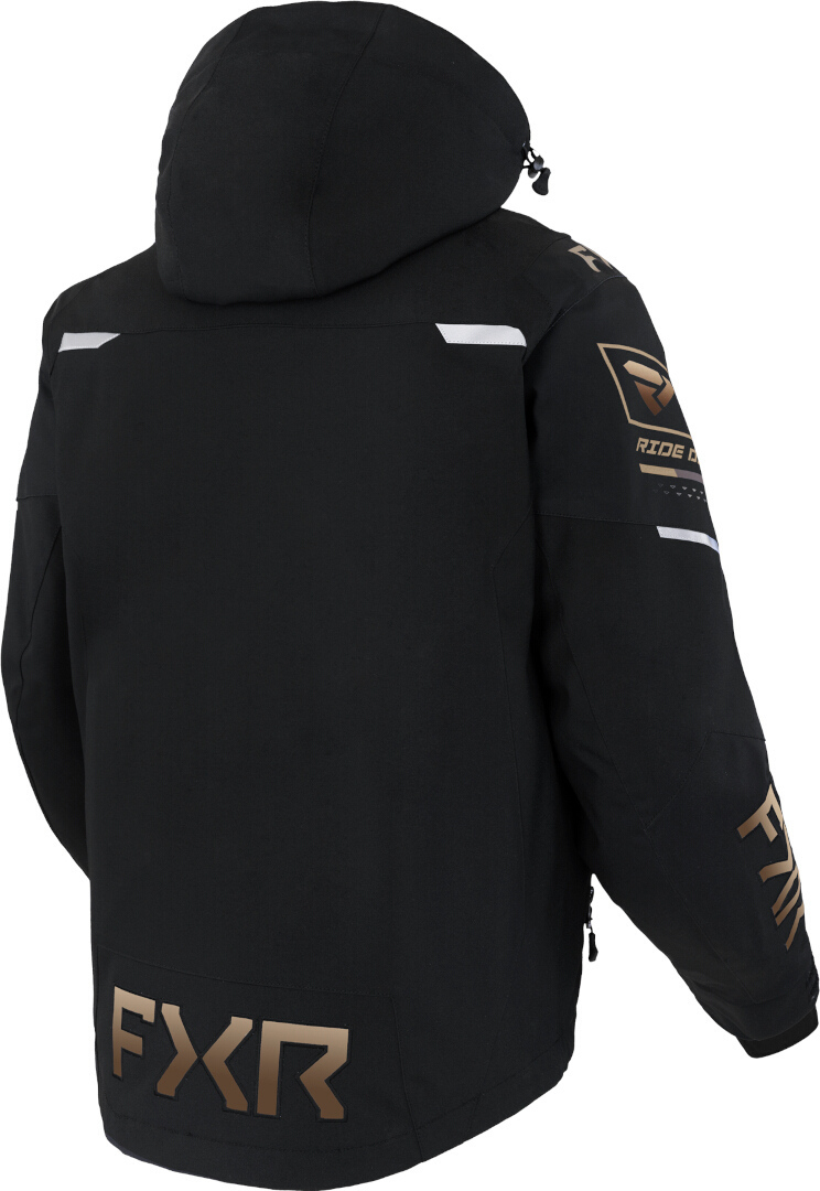FXR Helium X 2-in-1 2023 Snowmobile Jacket black/brown M Figure 2