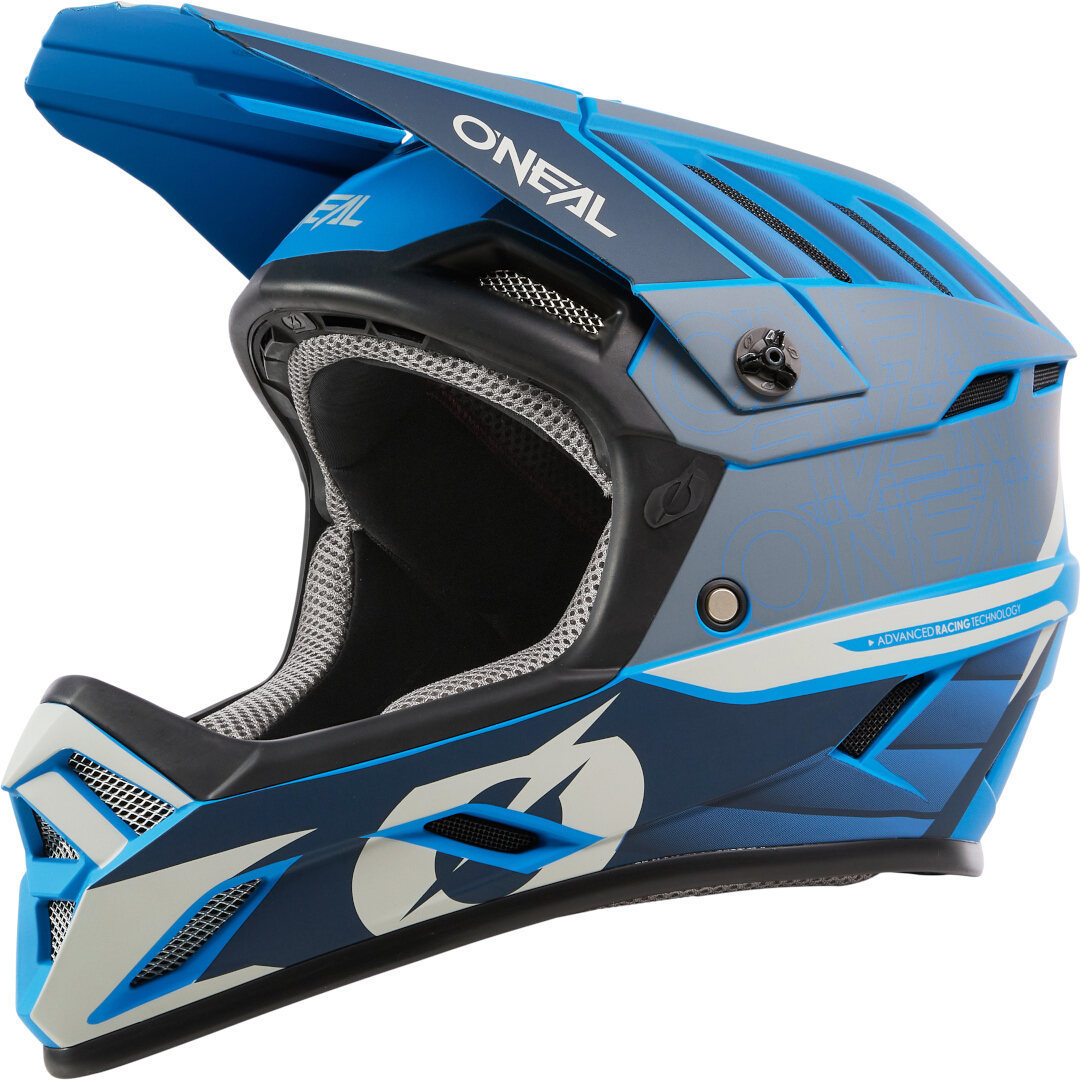 Oneal Backflip Eclipse Capacete Downhill Cinza/azul S (55/56) Figura 1