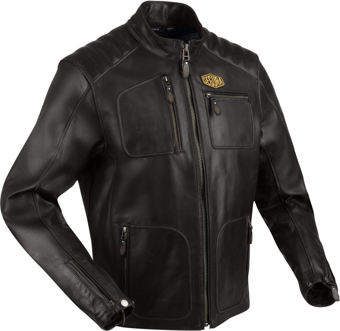 Segura Lewis Motorcycle Leather Jacket-image-952049226