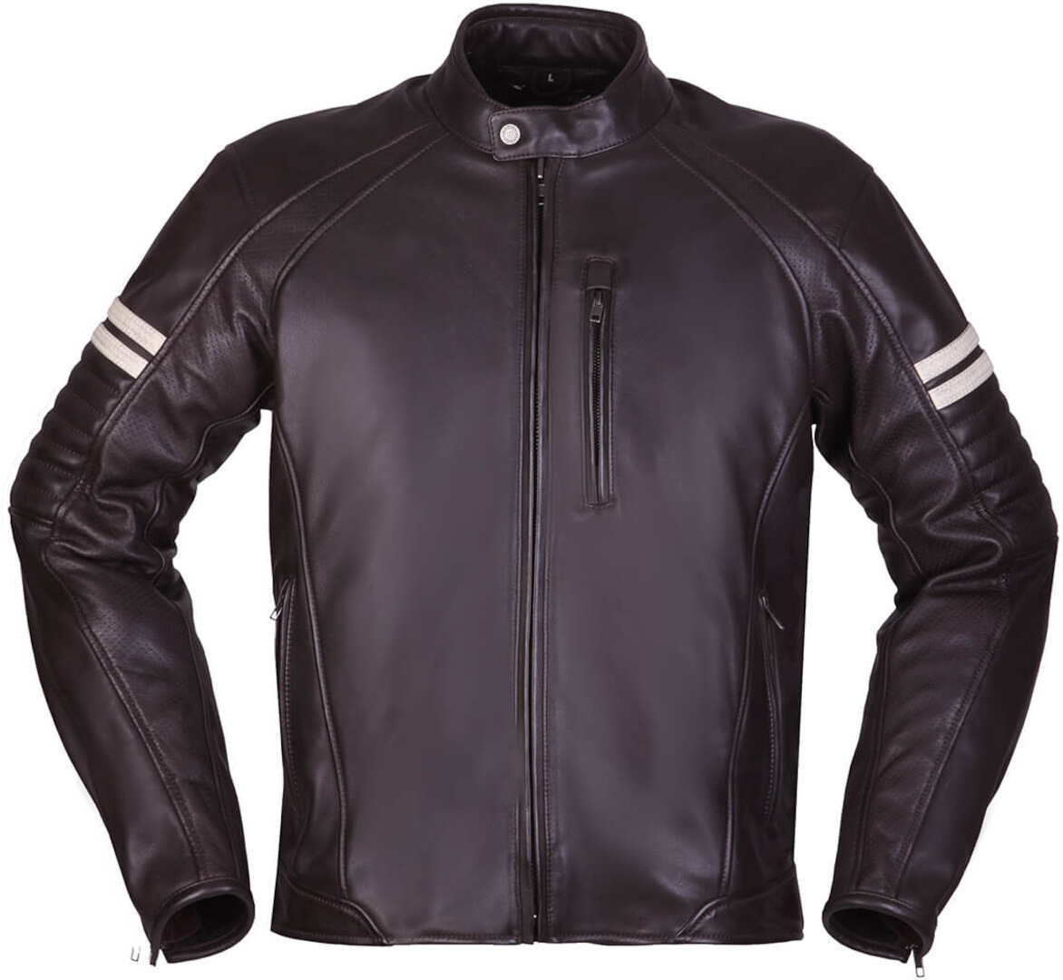 Modeka August 75 Motorcycle Leather Jacket brown/beige 6XL Figure 1