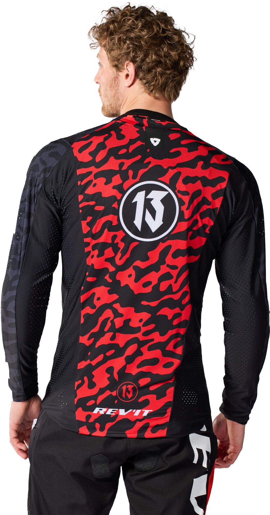 Revit x Pol Tarrés Thirteen Motocross Jersey black S Figure 6