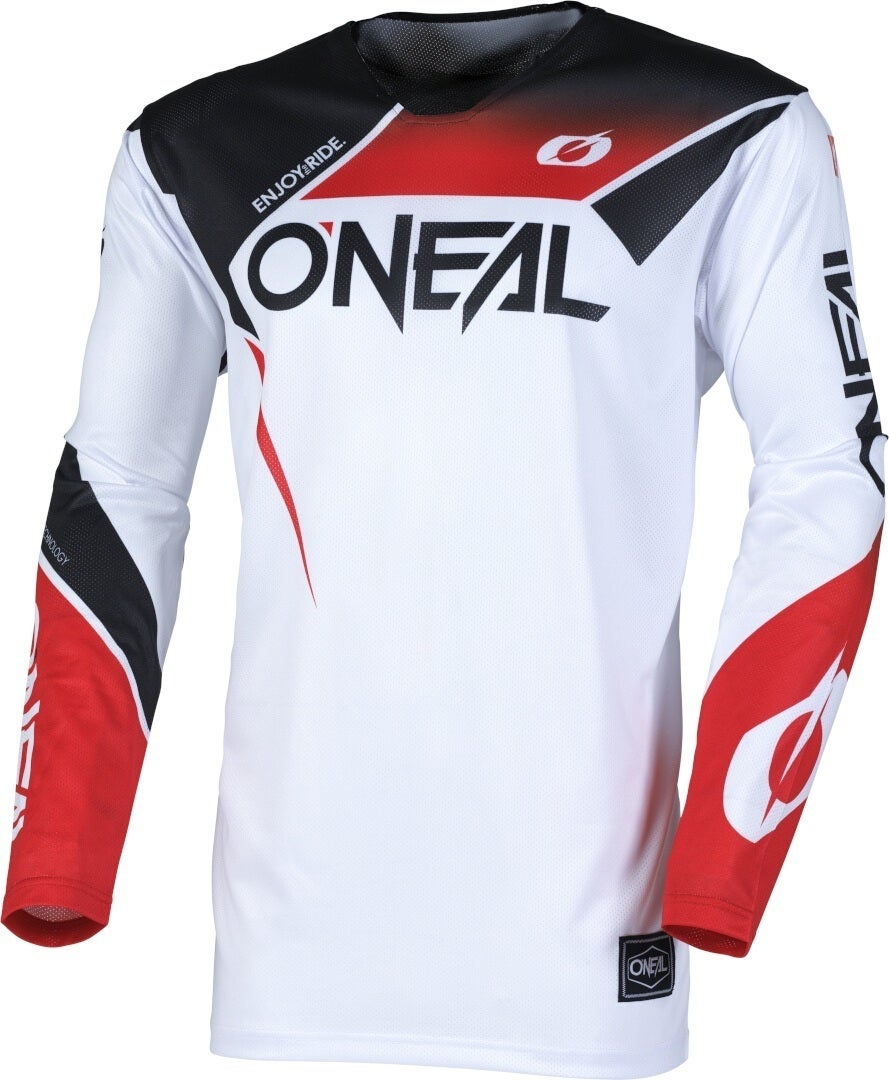 Oneal Hardwear Air Slam Motokrosový dres bílá/černá/červená L Obrázek 1