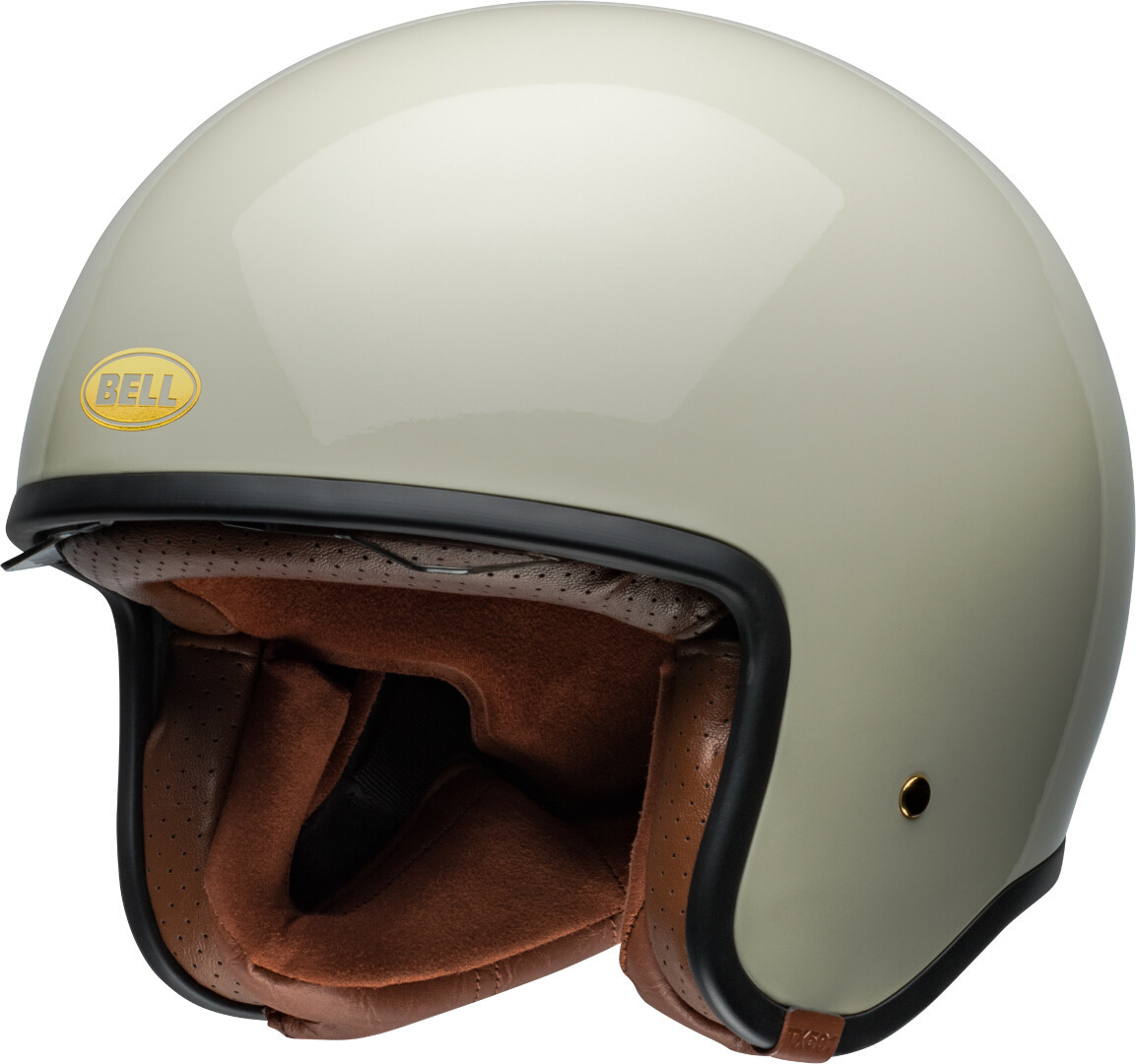 Bell TX-501 Solid Jet hjelm hvid M (57/58) Figur 1