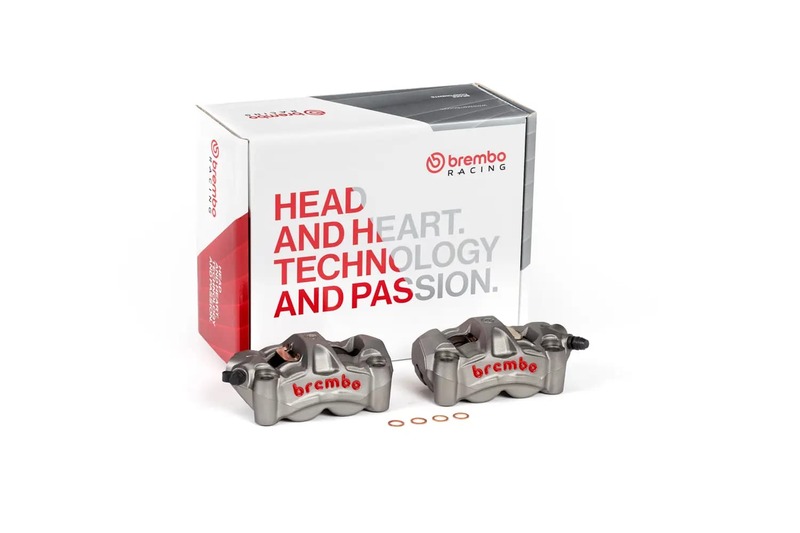 Brembo S.p.A. UPGRADE M50 Par främre radialbromsok 4 kolvar Ø30mm Figur 1