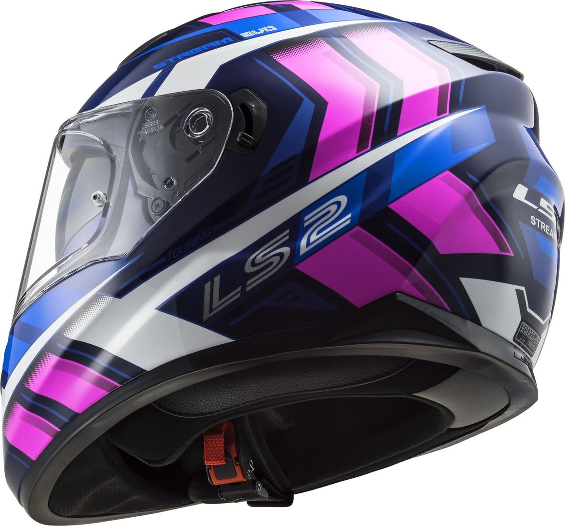 LS2 FF320 Stream Evo Loop Capacete azul/rosa S (55/56) Figura 5