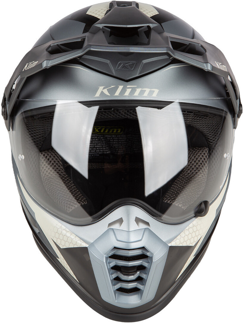Klim Krios Pro Charger Cască de motocross Grey matt XXL (63/64) Figura 5