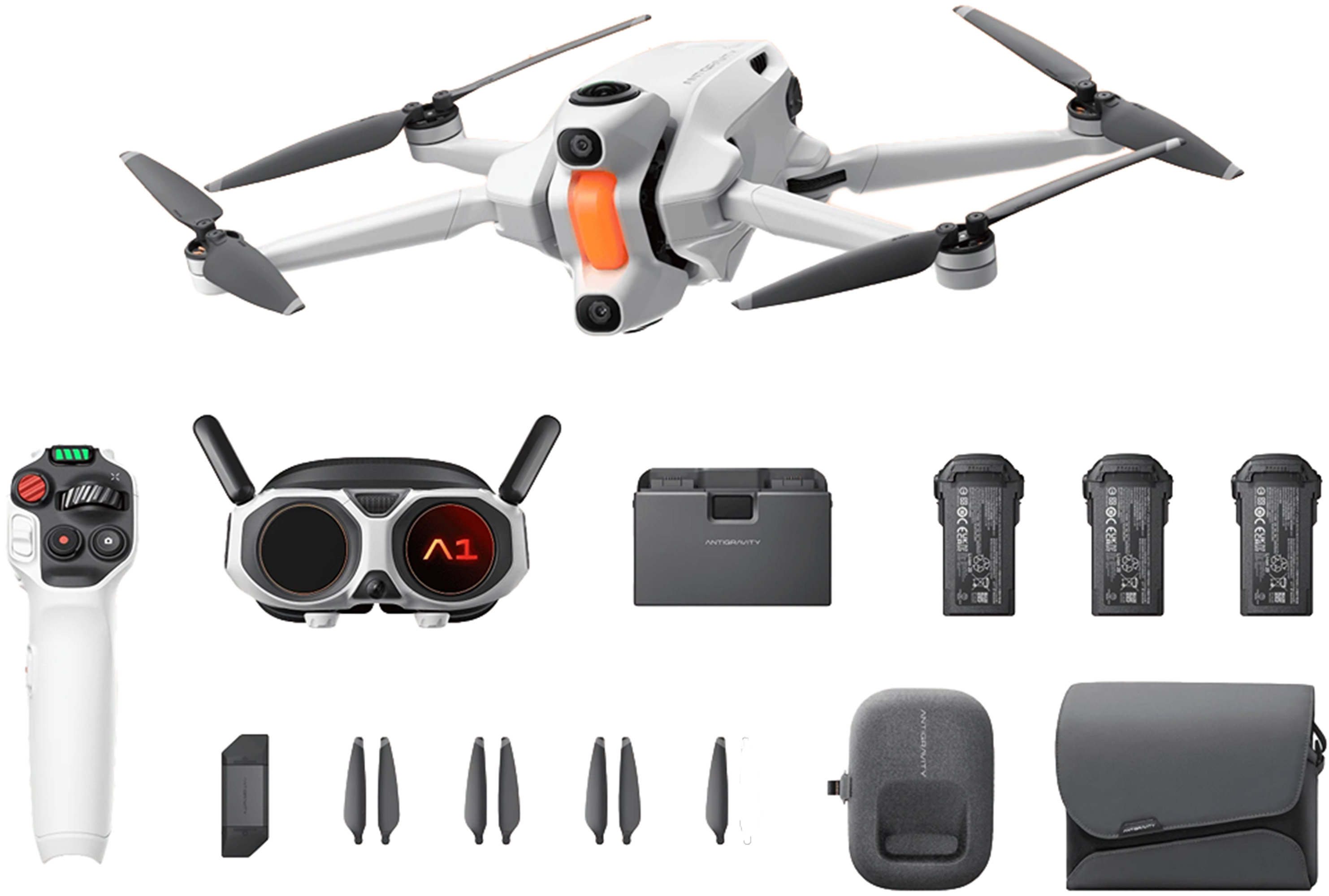 Insta360 Antigravity A1 Infinity Bundle Drönare Figur 11