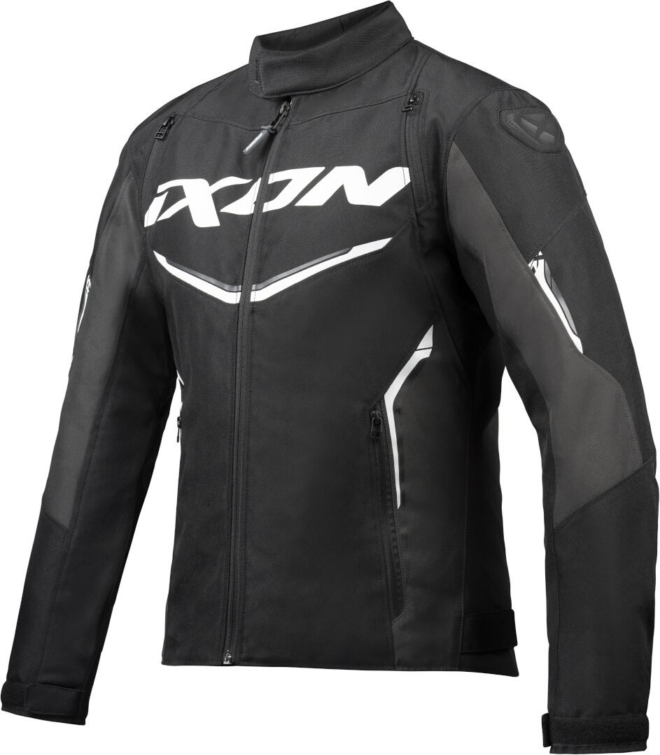 Ixon Cordolo Motorcycle Textile Jacket black/white L Figure 1