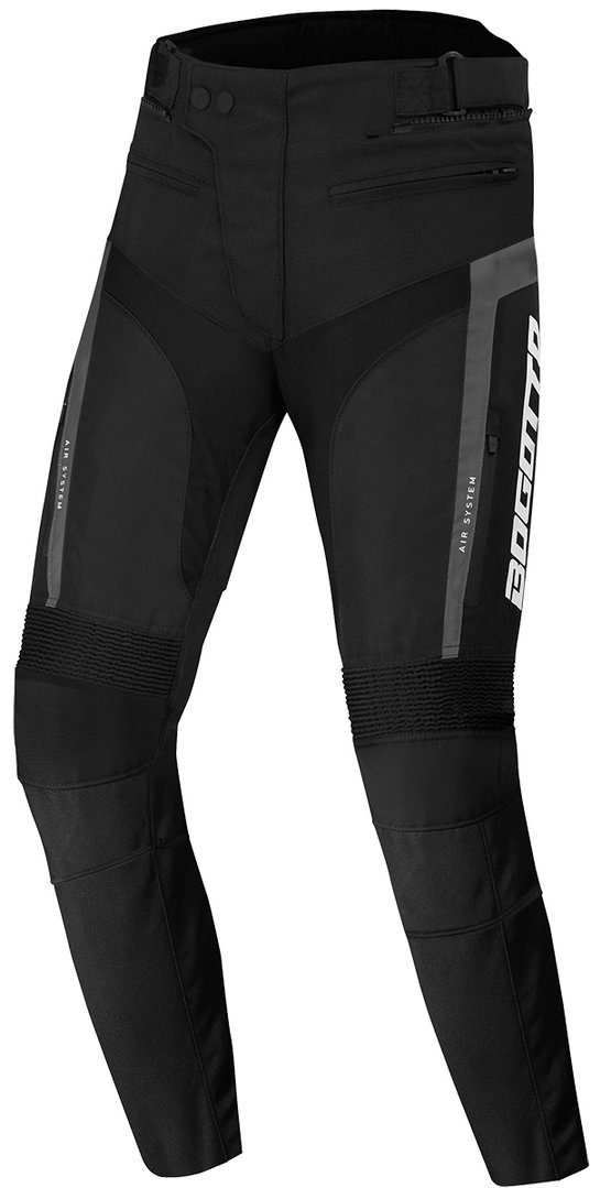 Bogotto GPX Waterproof Motorcycle Textile Pants black/grey S Figure 1