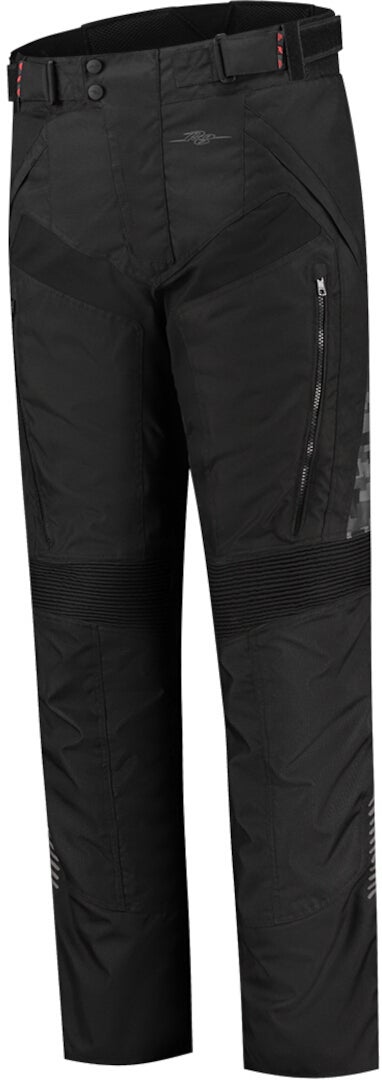 Rusty Stitches Hugo Waterproof Motorcycle Textile Pants black/grey L Figure 1