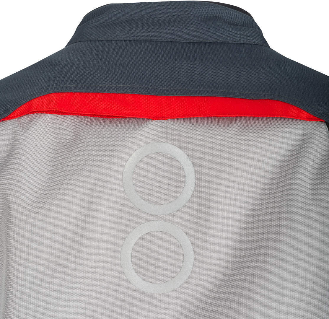 Bering Halifax 17353 wasserdichte Motorrad Textiljacke hellgrau/anthrazit M Abbildung 7