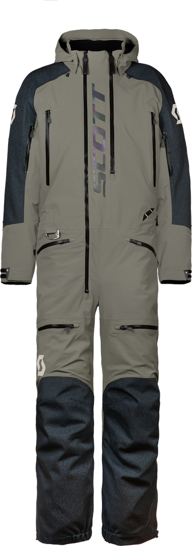 Scott Ds Flex Dryo One Piece Eendelig sneeuwscooterpak grijs XL Figuur 1
