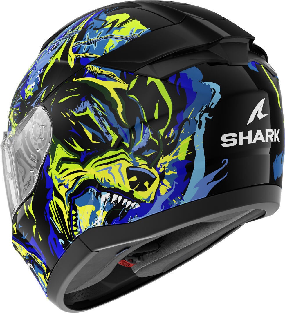 Shark Ridill 2 Raging Beast Casco nero/verde/blu L (59/60) Figura 2